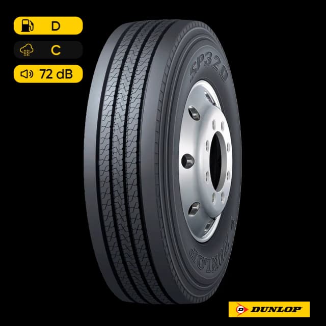 Pneu Dunlop 295/80R22.5 SP320 154/149M - Aro 22.5