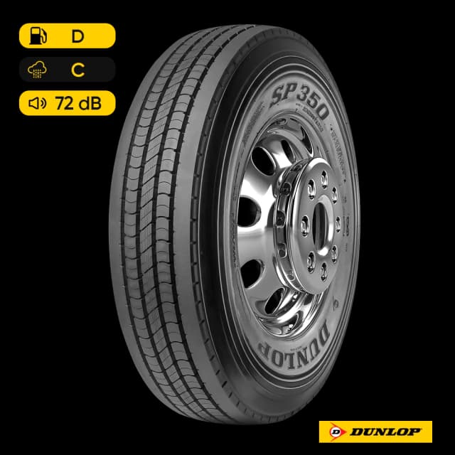 Pneu Dunlop 1000R20 SP350 146/143L 16 Lonas - Aro 20 