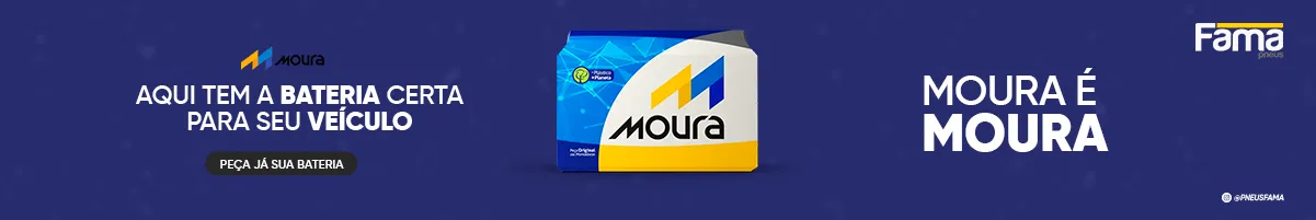 Baterias moura na fama pneus